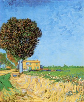  lane Painting - A Lane near Arles Vincent van Gogh